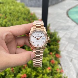 Superclone Rolex Day-Date White Dial 128235-0070 36 mm