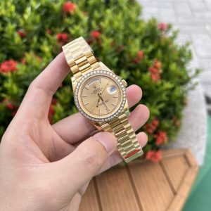 Superclone Rolex Day-Date Champagne Dial 228348rbr-0008 40 mm