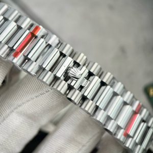 Superclone Rolex Day-Date Grey Stick Tapestry Dial 228239-0002 40 mm