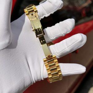 Superclone Rolex Day-Date Diamond-Paved Dial 128238-0051 36 mm