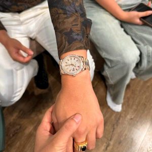 Superclone Rolex Day-Date Diamond-Paved Dial 128395tbr-0008 36 mm