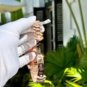 Superclone Rolex Day-Date Diamond-Paved Dial 128395tbr-0008 36 mm