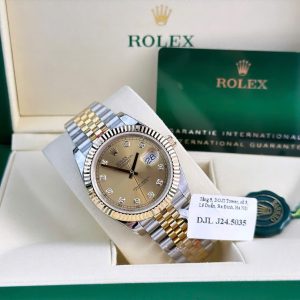 Rolex Datejust Champagne Diamond Dial 126333-0012 41 mm