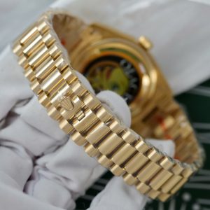 Superclone Rolex Day-Date Champagne Diamond Dial 128238-0008 36 mm