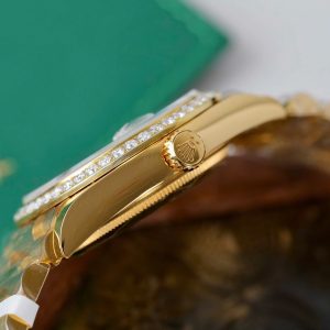 Superclone Rolex Day-Date Diamond-Paved Dial 128348rbr-0030 36 mm