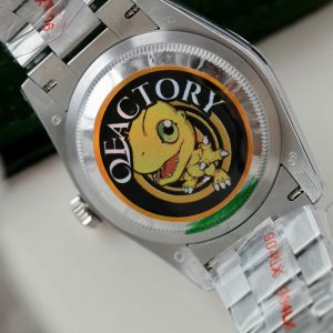 Superclone Rolex Day-Date White Mother-of-Pearl Diamond Dial 128236-0021 36 mm