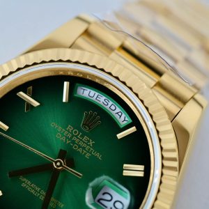 Superclone Rolex Day-Date Green Ombré Dial 228238-0069 40 mm
