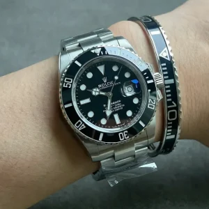 وجهة نظر بديلة لـ Black Submariner Titanium Steel Bracelet