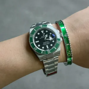 Hulk Green Submariner Titanium Steel Bracelet