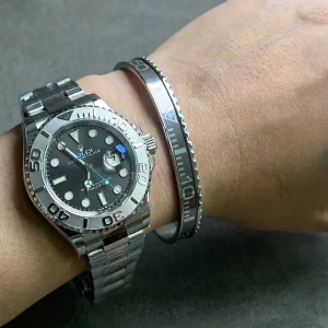 وجهة نظر بديلة لـ Silver Yacht-Master Titanium Steel Bracelet