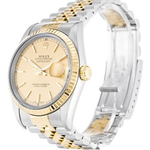 Alternative view of Replica Rolex Datejust Champagne Dial 16233 36 mm