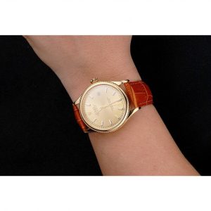 Superclone Rolex Datejust Gold Dial REP016818 38 mm