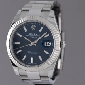 Replica Rolex Datejust Blue Dial 126334 Oyster 41 mm
