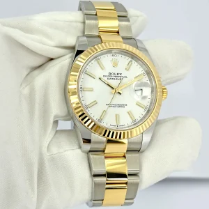 Rolex Datejust White Dial 126333-0015 41 mm