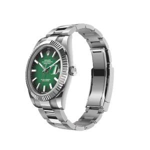 وجهة نظر بديلة لـ Rolex Datejust 41 Green Ombré Dial (2026) Oyster