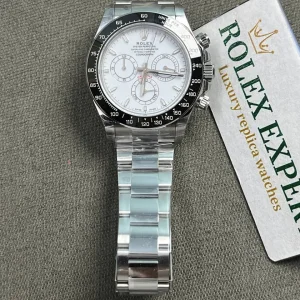وجهة نظر بديلة لـ Rolex Cosmograph Daytona Rolesium Enamel Dial (2026) SuperClone