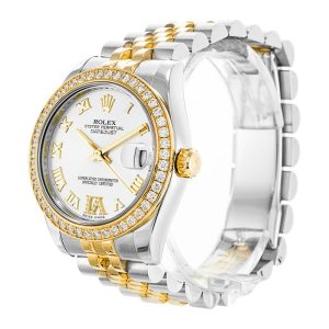 Alternative view of Replica Rolex Datejust White Dial 178383 31 mm