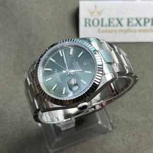 Rolex Datejust Mint Green Dial 126334-0027 41 mm