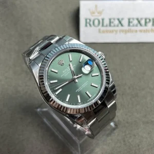 Rolex Datejust Mint Green Dial 126334-0027 41 mm
