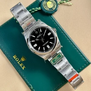 Replica Rolex Oyster Perpetual Black Dial 124300 41 mm