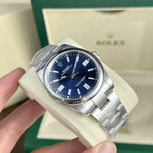 Replica Rolex Oyster Perpetual Blue Dial 124300 41 mm