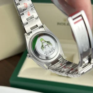 Replica Rolex Oyster Perpetual Green Dial 124300 41 mm