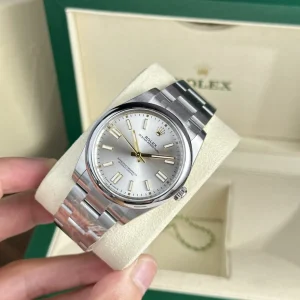 Replica Rolex Oyster Perpetual Silver Dial 124300 41 mm