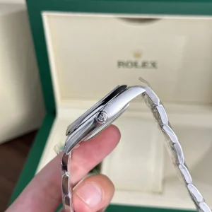 Replica Rolex Oyster Perpetual Yellow Dial 124300 41 mm