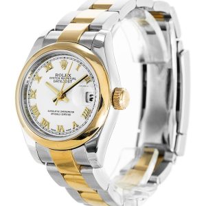 Alternative view of Replica Rolex Datejust White Dial 179163 26 mm