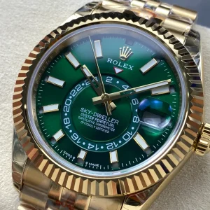 Rolex Sky-Dweller Green Dial 336938 (Jubilee)