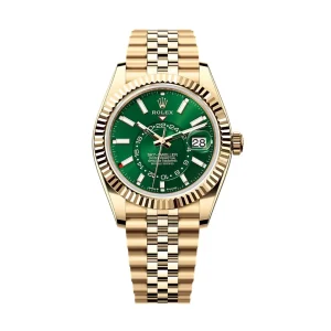 Rolex Sky-Dweller Green Dial 336938 (Jubilee)