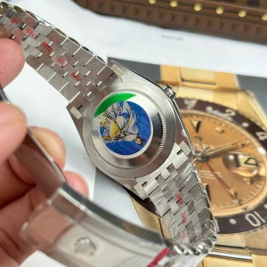 Rolex Datejust Bright Blue Diamond Dial 126334-0016 41 mm