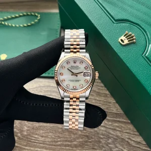 Rolex Datejust Mother of Pearl Diamond Dial 126201-0021 36 mm