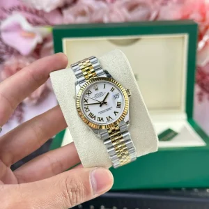 Rolex Datejust White Roman Dial 126233-0029 36 mm
