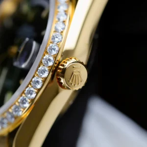 Superclone Rolex Day-Date Bright Green Diamond Dial 128398tbr-0035 36 mm