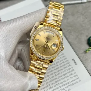 Superclone Rolex Day-Date Champagne Dial 128398tbr-0037 36 mm