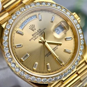 Superclone Rolex Day-Date Champagne Dial 128398tbr-0037 36 mm