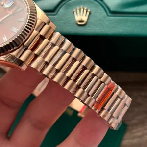 Superclone Rolex Day-Date Chocolate Diamond Dial 228235-0003 40 mm