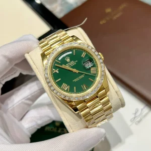 Superclone Rolex Day-Date Green Dial 228348RBR-0040 40 mm