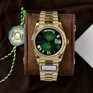 Superclone Rolex Day-Date Green Ombré Dial 128238-0118 36 mm