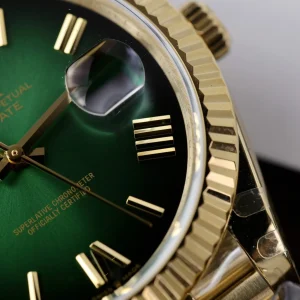 Superclone Rolex Day-Date Green Ombré Dial 128238-0118 36 mm