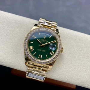 Superclone Rolex Day-Date Green Ombré Dial 128348rbr-0068 36 mm