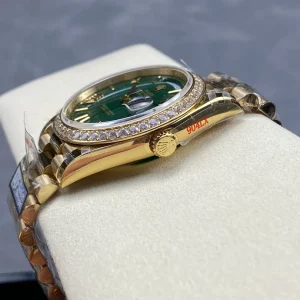 Superclone Rolex Day-Date Green Ombré Dial 128348rbr-0068 36 mm