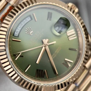 Superclone Rolex Day-Date Olive Green Dial 228235-0025 40 mm