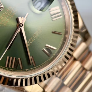 Superclone Rolex Day-Date Olive Green Dial 228235-0025 40 mm