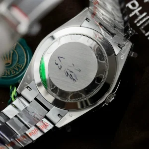 Superclone Rolex Day-Date Silver Dial 128236-0001 36 mm