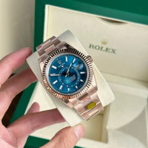 Superclone Rolex Sky-Dweller Blue Dial 336935 (Oyster)