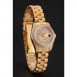 Superclone Rolex Datejust Gold Dial 1453953 21 mm