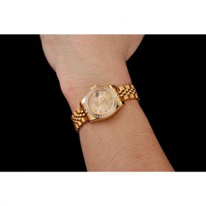 Rolex Datejust Gold Dial 1454096 31 mm