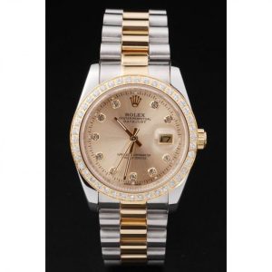 Rolex Datejust Gold Dial SRL40 36 mm